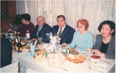 На юбилее В.Г. Карпова