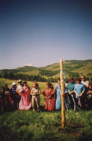 Родовое место Костяковых у родника Мартон Хара-Суғ. (2007) г.