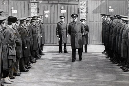 Лукьянов Л.В. Строевой смотр 1984 г.