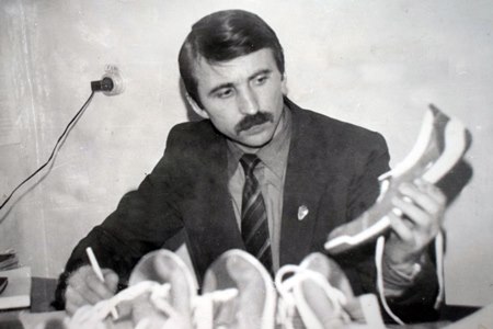 Начальник ОБХСС Сапронов А.Д. 1980 г.