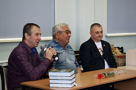 Встреча с писателем  В.С. Топилиным 2018 г.