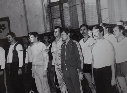  На соревнованиях. 1985 г.