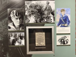 Экспозиция, посвященная Марии Цукановой в Хакасском национальном краеведческом музее им. Л.Р. Кызласова г. Абакан