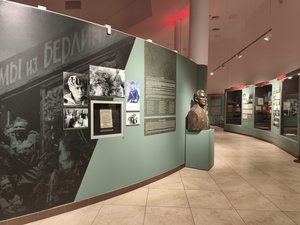 Экспозиция, посвященная Марии Цукановой в Хакасском национальном краеведческом музее им. Л.Р. Кызласова г. Абакан
