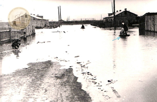 1.5. Наводнение в г. Абакане. 15.06.1969. ГКУ РХ «Национальный архив». Ф. Р-673. Оп. 1. Д. 102-107.