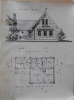 4. Жилой дом из кирпично-саманных блоков Кузьмина-Самриной. Общий вид / фотограф неизвестен, 1940–1950 гг. – Изображение : электронное // ГОСКАТАЛОГ.РФ : [сайт].