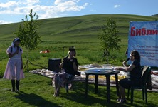 Конкурс Театральные подмостки. Национальная библиотека имени Н.Г. Доможакова