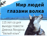 Видеообзор «Мир людей глазами волка», посвященный 115-летию со дня выхода повести «Белый Клык»