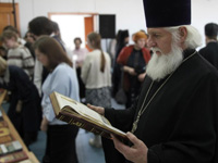 Открытие книжной выставки «Образы христианского подвижничества: сквозь 12 веков» ко Дню православной книги